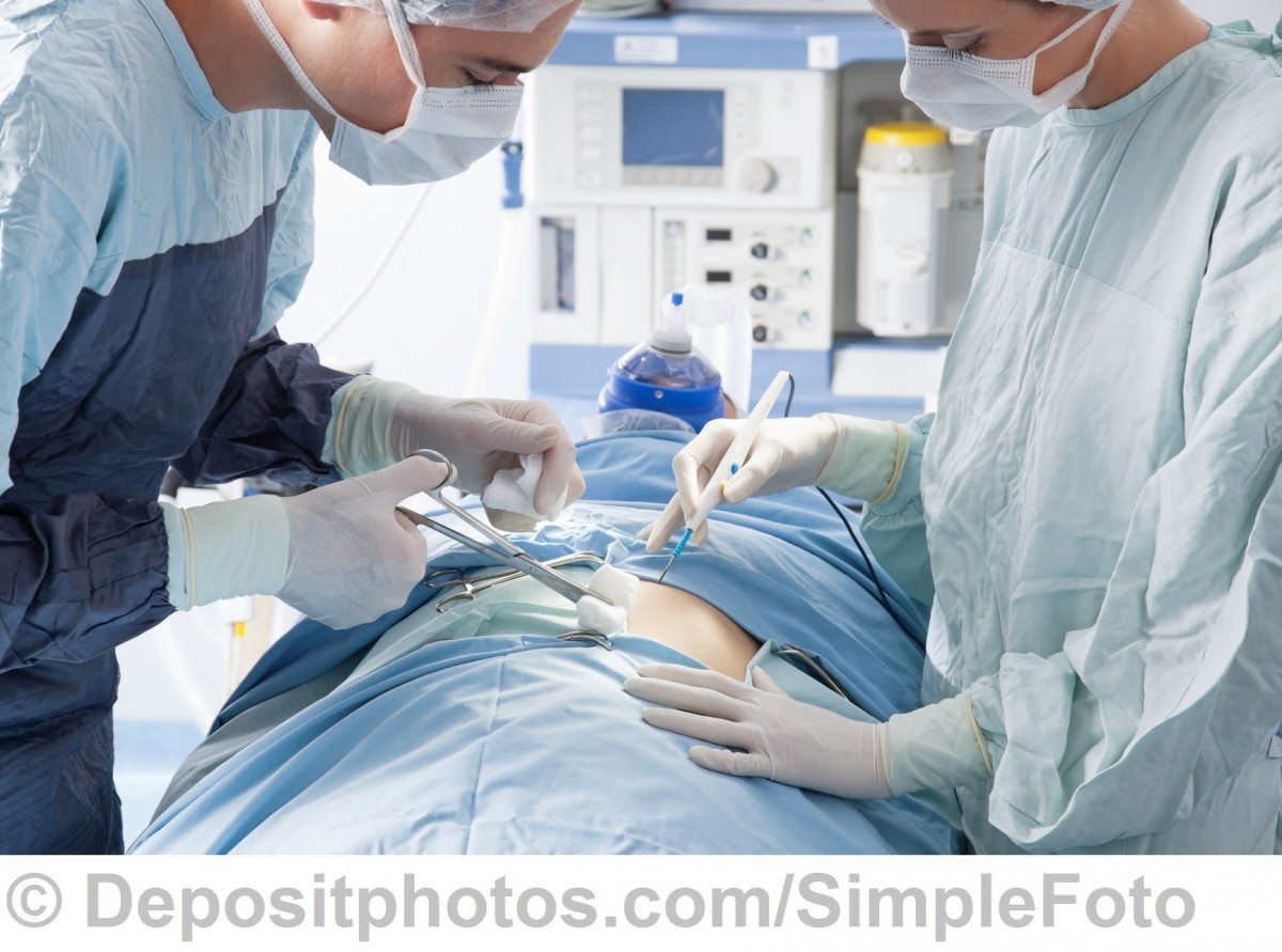 ekspertów medycznych, prowadzenia operacji chirurgicznej — Zdjęcie stockowe
